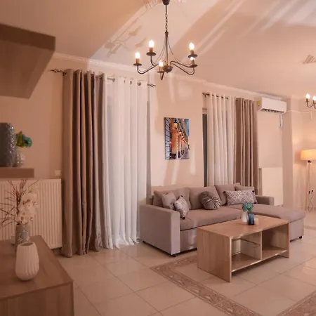 Family Cozy House Lejlighed Anemomylos
